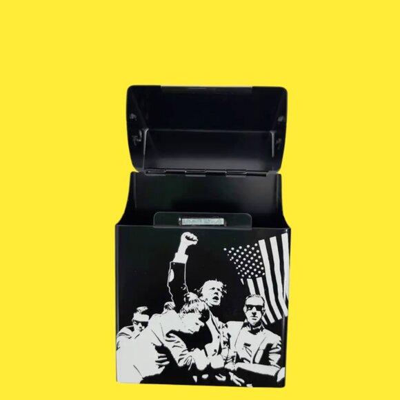 TRUMP 2024 Cigarette Case - Aluminum Alloy - New! Durable & Stylish Holder - Picture 2 of 5